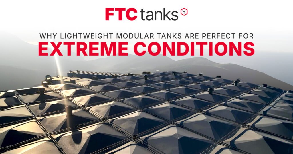 FTC Modular Tanks: Revolutionizing Water Storage Anywhere - FTC Tanks