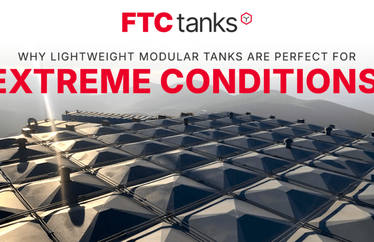 Why Lightweight Modular Tanks Are Perfect for Extreme Conditions